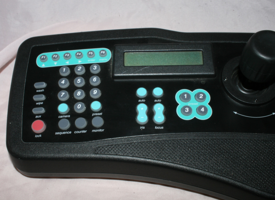 HONEYWELL HJZTP DVR PTZ KEYBOARD JOYSTICK CCTV CONTROLLER Tested ...