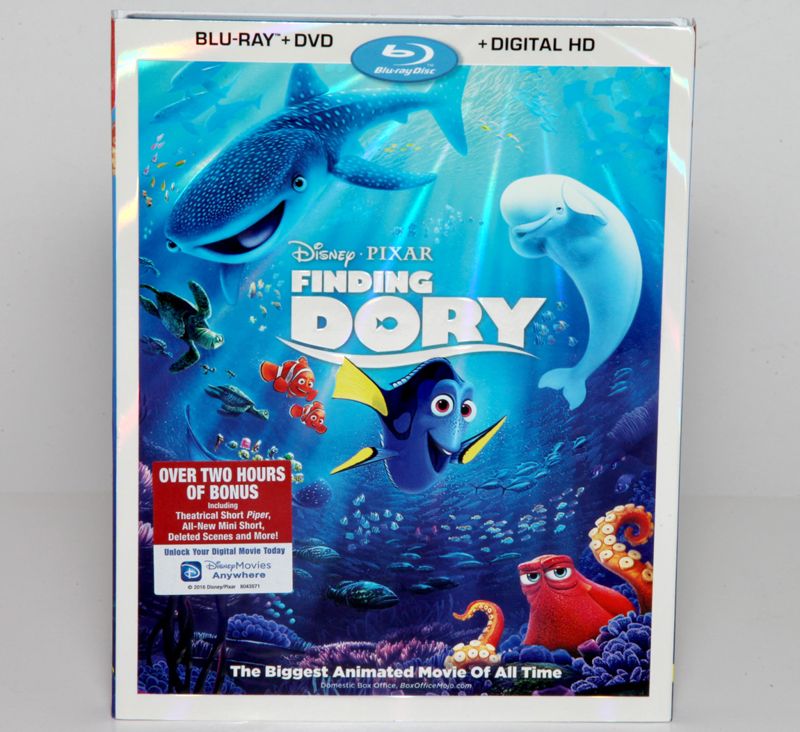 New 2016 Finding Dory Animation Movie by Disney Pixar Blu-Ray + DVD ...