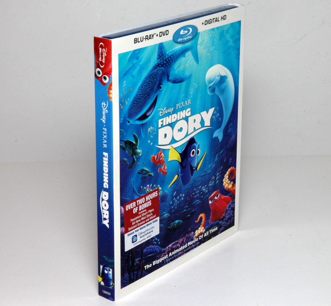 New 2016 Finding Dory Animation Movie by Disney Pixar Blu-Ray + DVD ...